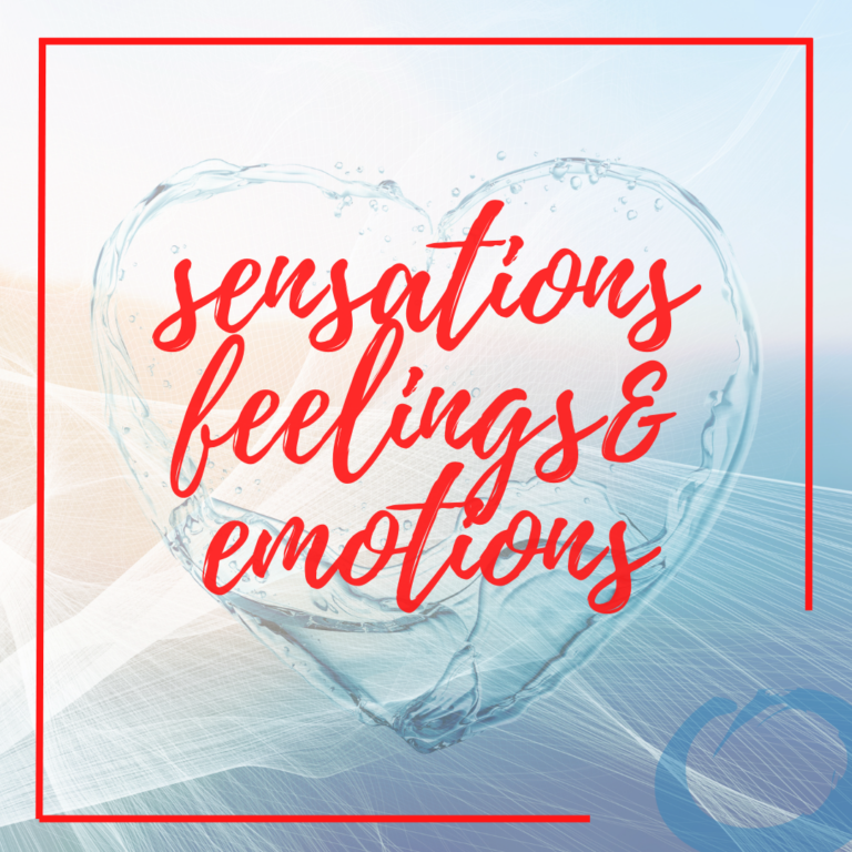 Sensations, Feelings, emotions